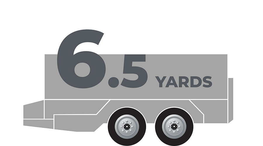 6.5 Yard Mobile Dumpster