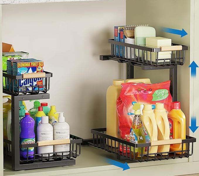 Get the Upper Hand on the Space under your Sink